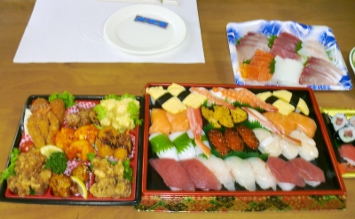 今日も昨日に引き続いて楽しい食事会でした