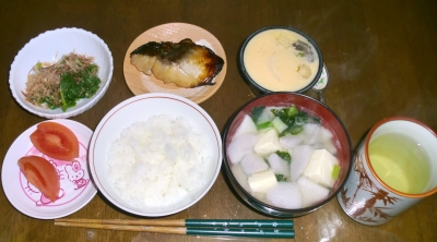 毎日、低カロリーな晩ご飯を!(1.7〜1.13)