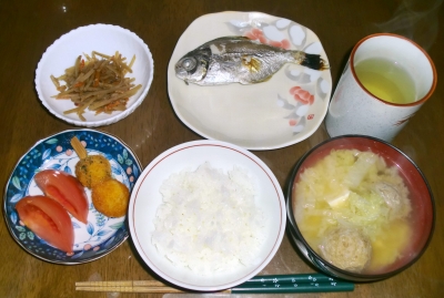 毎日、低カロリーな晩ご飯を!(1.14〜1.20)
