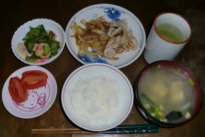 毎日、低カロリーな晩ご飯を!(1.14〜1.20)