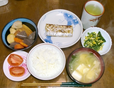 毎日、低カロリーな晩ご飯を!(1.21〜1.27)
