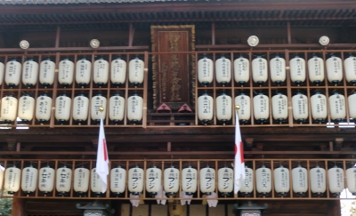 ママチャリに乗って最終日の「椿さん」へお参りへ!