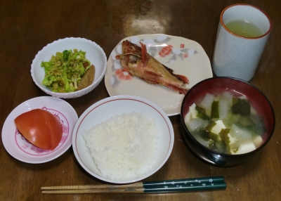 毎日、低カロリーな晩ご飯を!(1.28〜2.3)