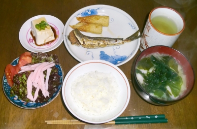 毎日、低カロリーな晩ご飯を!(1.28〜2.3)