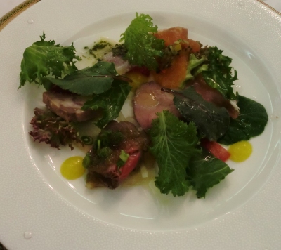昨日、嫁さんは、山の手ホテルで講演会にてランチ食べました!