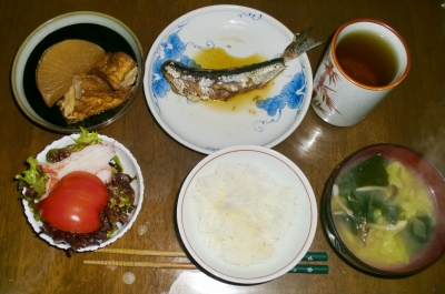 毎日、低カロリーな晩ご飯を!(3.3〜3.9)
