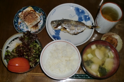 毎日、低カロリーな晩ご飯を!(3.3〜3.9)