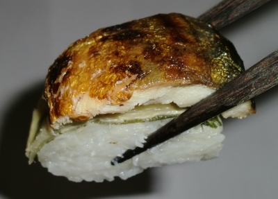 焼き鯖寿司は贅沢な弁当で美味すぎでした!