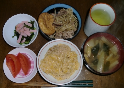 毎日、低カロリーな晩ご飯を!(3.10〜3.16)