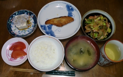 毎日、低カロリーな晩ご飯を!(3.24〜3.30)