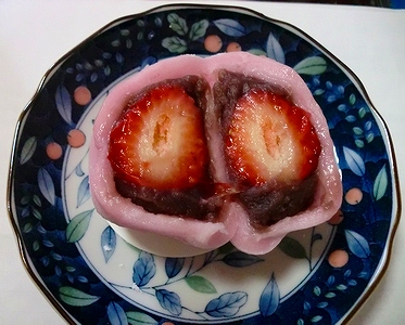 イチゴ大福もお店によっていろいろあるようです!