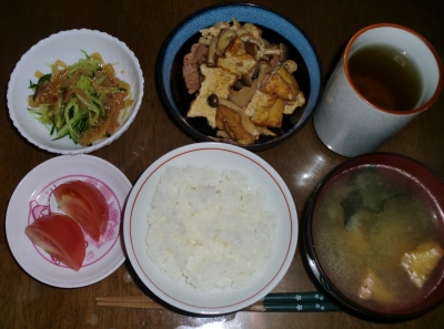 毎日、低カロリーな晩ご飯を!(3.31〜4.6)