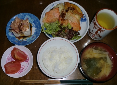 毎日、低カロリーな晩ご飯を!(3.31〜4.6)