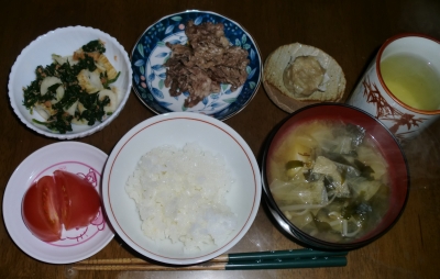 毎日、低カロリーな晩ご飯を!(3.31〜4.6)