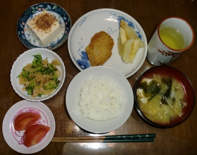 毎日、低カロリーな晩ご飯を!(4.7〜4.13)
