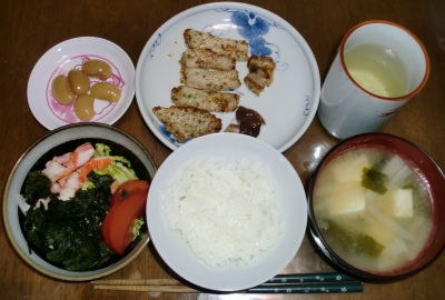毎日、低カロリーな晩ご飯を!(4.21〜4.27)