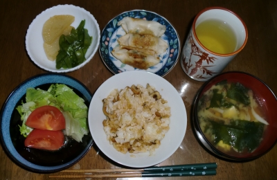 毎日、低カロリーな晩ご飯を!(4.21〜4.27)