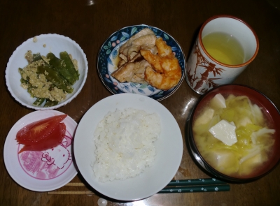 毎日、低カロリーな晩ご飯を!(5.5〜5.11)