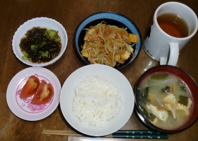 毎日、低カロリーな晩ご飯を!(5.19〜5.25)