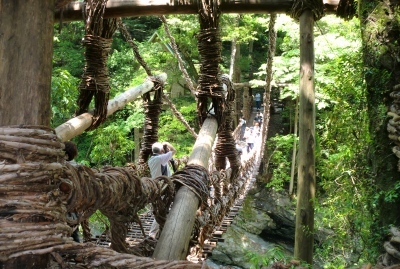 親父と一緒に徳島の祖谷へリフレッシュに!