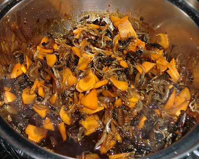 ゴーヤの佃煮を作ってもらいました!