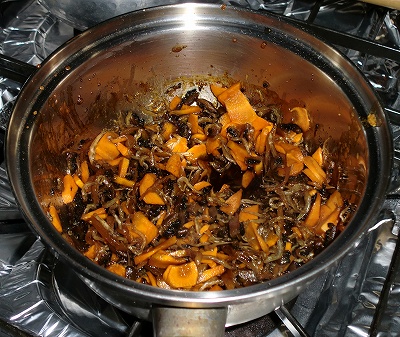 ゴーヤの佃煮を作ってもらいました!