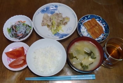 毎日、低カロリーな晩ご飯を!(6.16〜6.22)