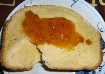 しだれ梅から収穫した実から作った梅ジャムです!