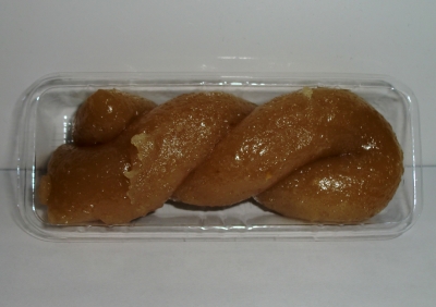 今日のおやつは「しょうゆ餅」でした