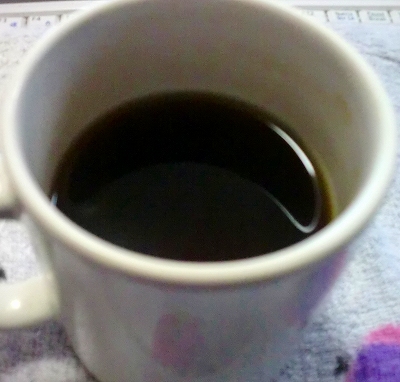今日のおやつは「たんぽぽコーヒー」でした