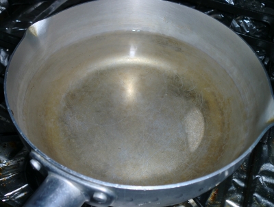 白ゴーヤを使って佃煮を作ってもらいました