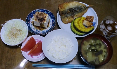 毎日、低カロリーな晩ご飯を!(8.11〜8.17)