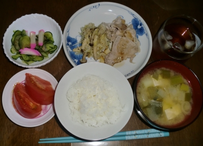 毎日、低カロリーな晩ご飯を!(8.11〜8.17)
