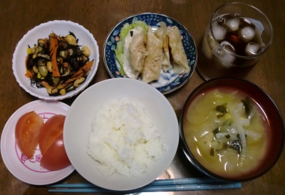 毎日、低カロリーな晩ご飯を!(8.11〜8.17)