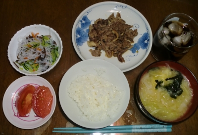 毎日、低カロリーな晩ご飯を!(8.18〜8.24)