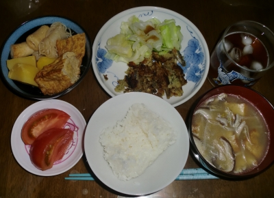 毎日、低カロリーな晩ご飯を!(8.18〜8.24)