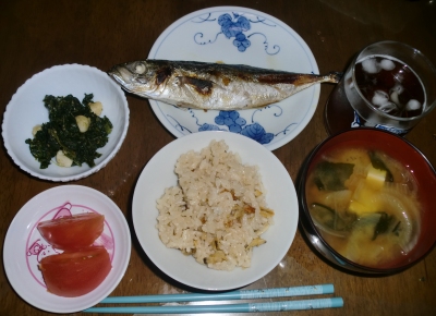 毎日、低カロリーな晩ご飯を!(9.1〜9.7)