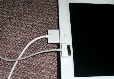 ipad2のUSB接続部分が壊れて買い替えました