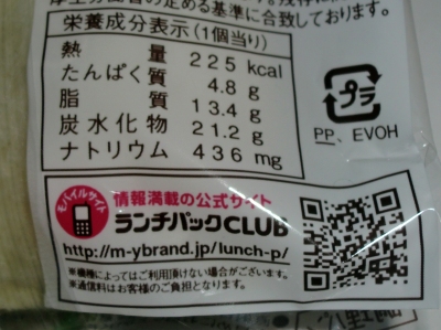 今日のおやつは「ランチパック」でした