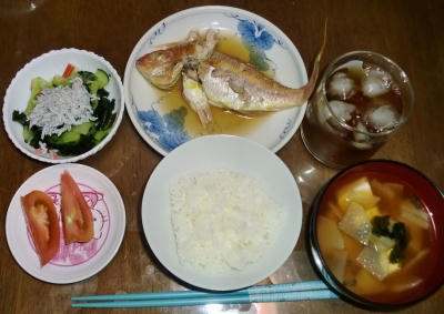 毎日、低カロリーな晩ご飯を!(9.29〜10.5)