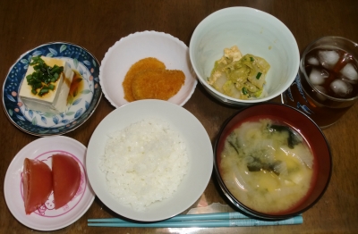 毎日、低カロリーな晩ご飯を!(10.6〜10.12)