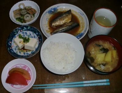 毎日、低カロリーな晩ご飯を!(10.13〜10.19