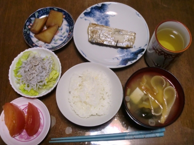 毎日、低カロリーな晩ご飯を!(10.27〜11.2)