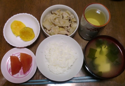 毎日、低カロリーな晩ご飯を!(10.27〜11.2)