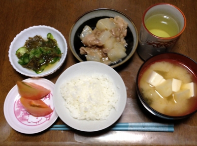 毎日、低カロリーな晩ご飯を!(11.10〜11.16)