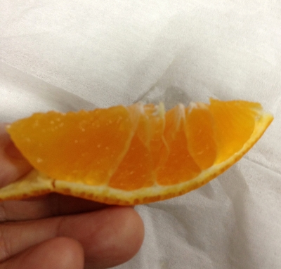 今年最初の「紅まどんな」食べました