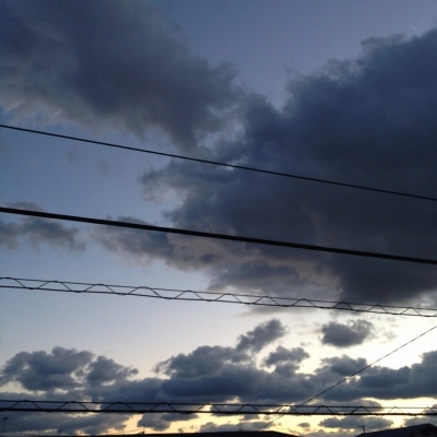 寒そう天気の時にママチャリで走らなくて良かった!
