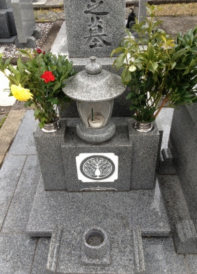 亡き母の月命日なのでお墓参りに行きました