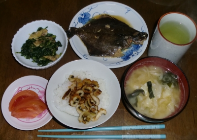 毎日、低カロリーな晩ご飯を!(12.22〜12.28)