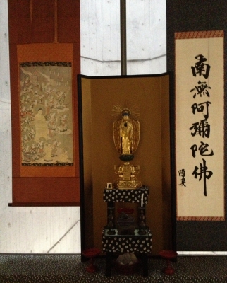 ひさしぶりに伯母さんのお墓参りに行きました